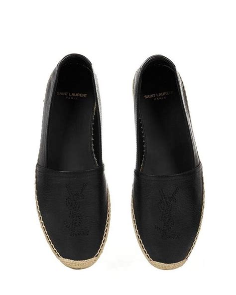 espadrillas ysl uomo|black saint laurent espadrilles.